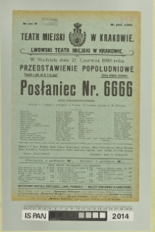 POSŁANIEC NR 6666 (Der Fremderf&uuml;hrer)