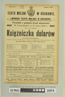KSIĘŻNICZKA DOLARÓW (Die Dollarprinzessin)