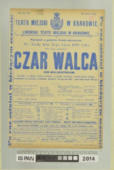 CZAR WALCA (Ein Walzertraum)