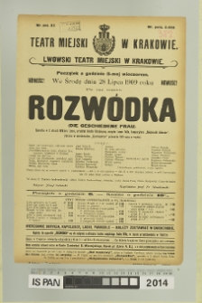 ROZWÓDKA (Die Geschiedene Frau)