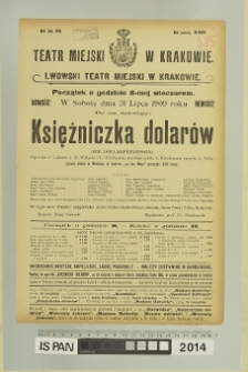 KSIĘŻNICZKA DOLAR&Oacute;W (Die Dollarprinzessin)