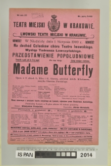 MADAME BUTTERFLY