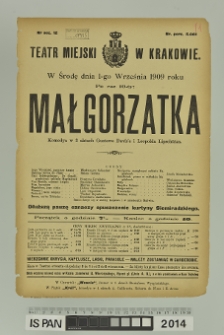 MAŁGORZATKA (Gretchen)