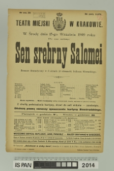 SEN SREBRNY SALOMEI