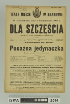 DLA SZCZĘŚCIA