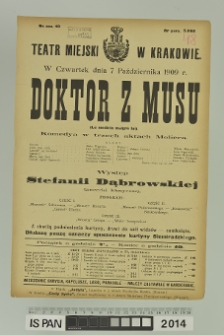 DOKTOR Z MUSU (Le medicin malgré lui)