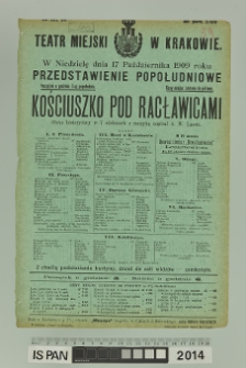KOŚCIUSZKO POD RACŁAWICAMI