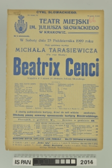 BEATRIX CENCI