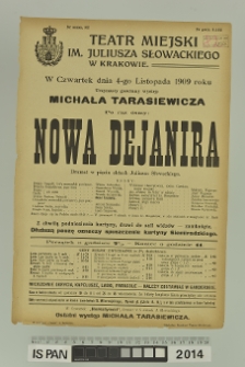NOWA DEJANIRA