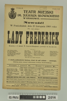 LADY FREDERICK