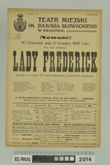 LADY FREDERICK
