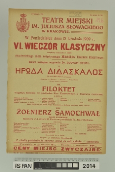 VI WIECZÓR KLASYCZNY