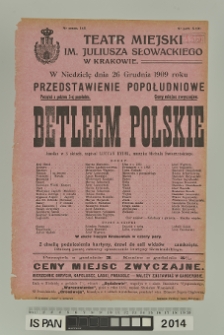 BETLEEM POLSKIE