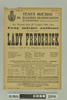 LADY FREDERICK