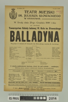 BALLADYNA