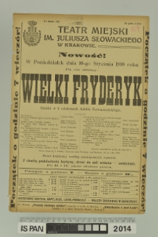 WIELKI FRYDERYK