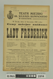 LADY FREDERICK