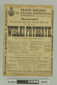 WIELKI FRYDERYK