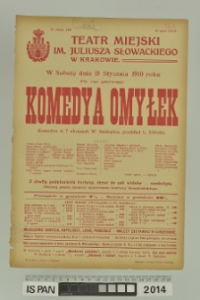 KOMEDYA OMYŁEK