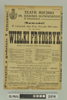 WIELKI FRYDERYK