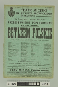BETLEEM POLSKIE