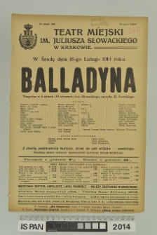 BALLADYNA