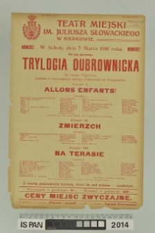 TRYLOGIA DUBROWNICKA