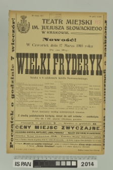 WIELKI FRYDERYK