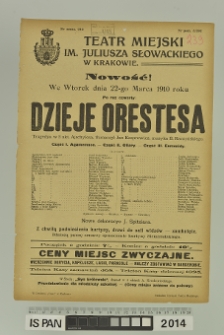 DZIEJE ORESTESA