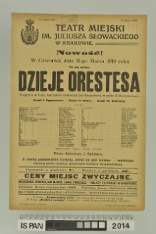 DZIEJE ORESTESA