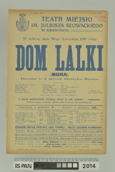 DOM LALKI ((Nora)