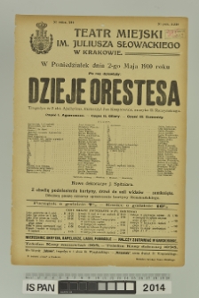 DZIEJE ORESTESA
