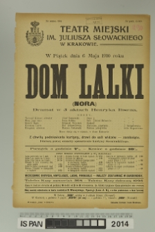 DOM LALKI (Nora)
