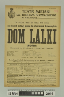 DOM LALKI (Nora)