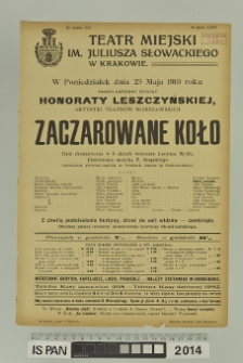 ZACZAROWANE KOŁO