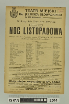 NOC LISTOPADOWA