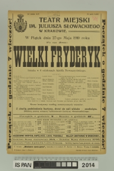 WIELKI FRYDERYK