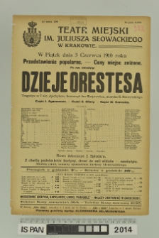 DZIEJE ORESTESA