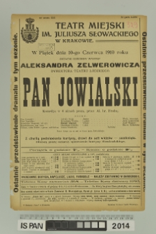 PAN JOWIALSKI