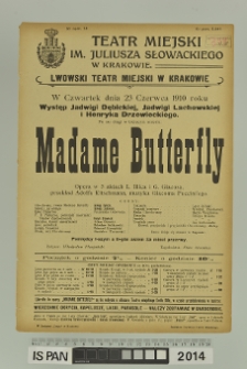 MADAME BUTTERFLY