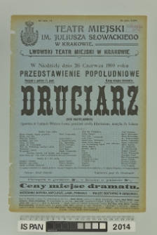 DRUCIARZ (Der Rastelbinder)