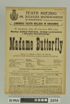 MADAME BUTTERFLY