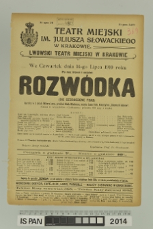 ROZWÓDKA (Die Geschiedene Frau)