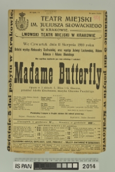 MADAME BUTTERFLY