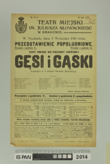 GĘSI I GĄSKI