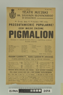 PIGMALION