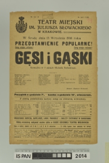 GĘSI I GĄSKI