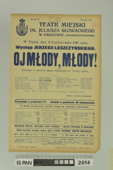 OJ MŁODY, MŁODY!