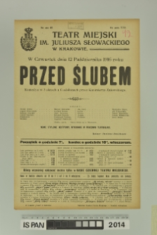 PRZED ŚLUBEM