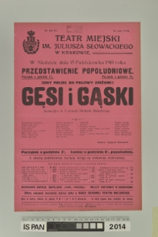 GĘSI I GĄSKI